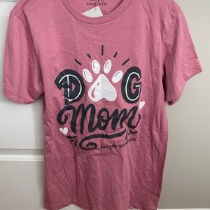 Simply southern dog mom tshirt.